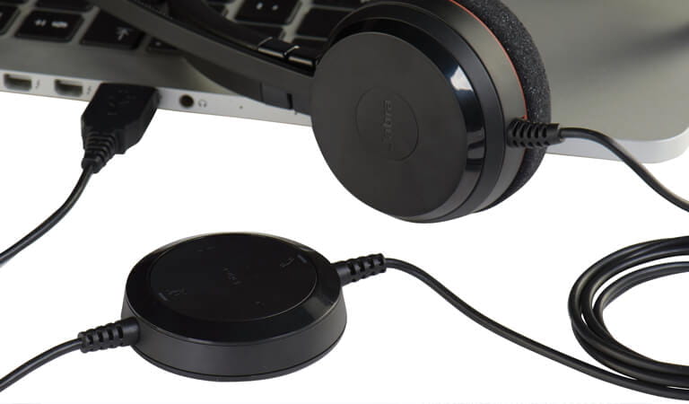 Jabra Evolve 20 MS Mono Wired Headset/Music Headphones 